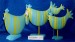 Ceramic Easter Hen and Flowerpot