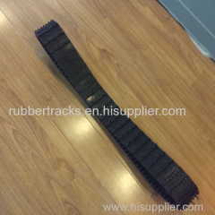 robot Rubber track with 250mm diameter sprockets