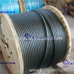 Ungalvanized Steel Wire Rope 8*41SW