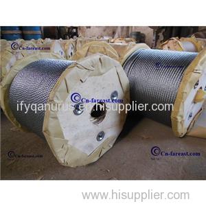 Hot Dipped Galvanized Steel Wire Rope 6*7