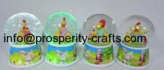 Polyresin Easter Snowglobe / Waterglobe