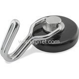 White Ferrite /NdFeB Ceiling Pot Magnets with Hook