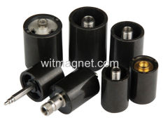 Customized rubber magnets/neodymium pot magnet