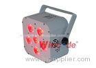 WiFREE Par 6 Battery Powered Stage Lights 6 18W RGBWA + UV With Colorful LCD Display