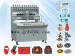 Automatic 12 color rubber keychain moulding machine