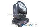 108 3w Led Moving Head Wash Light 13 Channels 0 - 20 Times Strobe For Family Party