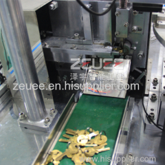 Key automatic milling and deflashing machine manufacture