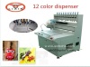 Automatic 12 color PVC patch dispensing machine