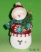 Poly resin Christmas Snowman