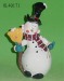 Poly resin Christmas Snowman