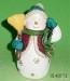 Poly resin Christmas Snowman