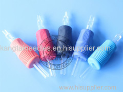 Disposable Tattoo Rubber Grips with Plastic Tips