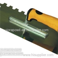 TPR Handle Stainless Steel Plaster Trowel