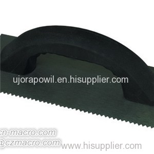 V Notch High Carbon Steel Plaster Trowel