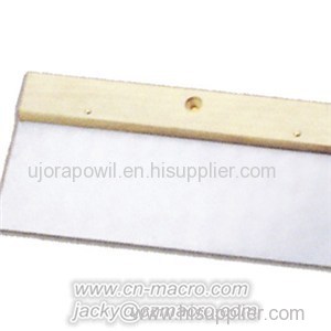 Wooden Handle Stainless Steel Scraper