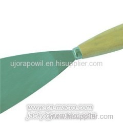 Varnished Wooden Handle High Carbon Steel Putty Knife