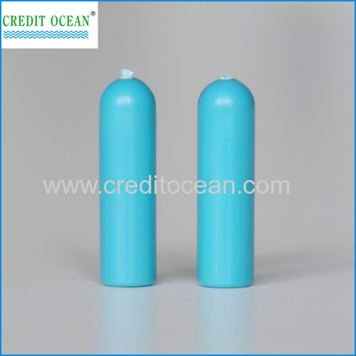 Aglet de plastico color colorido para cordones de metal con puntas de credito ocean