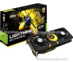 MSI GeForce GTX Lightning Graphics Card - 3 GB GDDR5 - 384-bit - 980 MHz