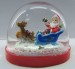 Plastic Christmas Snowglobe / waterglobe