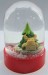 Plastic Christmas Snowglobe / waterglobe