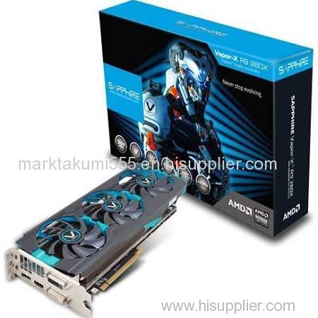 Sapphire VAPOR-X Radeon Tri-X STD With Boost (UEFI) Graphics Card - 3 GB GDDR5 - 384-bit - 950 MHz