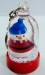 Plastic Xmas Keychain snowglobe