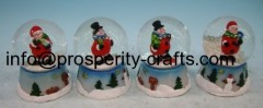 Polyresin Xmas Snowglobe / Waterglobe