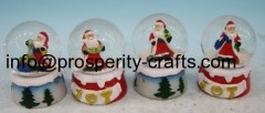 Polyresin Xmas Snowglobe / Waterglobe