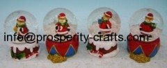 Polyresin Xmas Snowglobe / Waterglobe