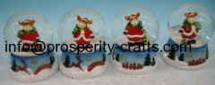 Polyresin Xmas Snowglobe / Waterglobe