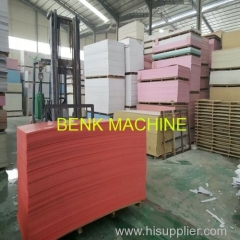 4feet *8feet PVC foam board Production Line