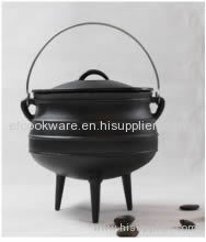 Cast Iron Potjie Pot with Three Legs