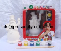 Ceramic Christmas DIY painting set