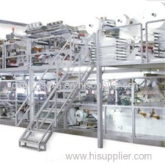 CE Certificate Full Function Full Servo Baby Diaper Machine