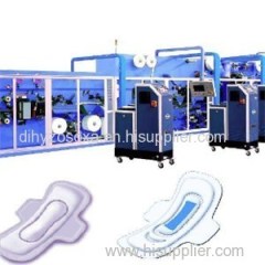 High Speed Customized Economic Sanitary Pad Machine