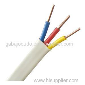 BVVB PVC Insulated Solid Flat Cable