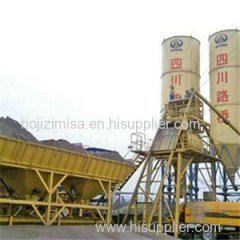 HZS35 Skip Hoist Concrete Batching Plant