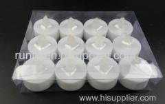 plastic led tealight candle