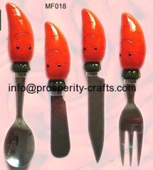 Polyresin Spreader / Spoon / Knife / Fork set