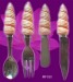 Polyresin Spreader / Spoon / Knife / Fork set