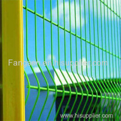 Welded wire mesh fence for garden