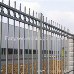 Welded wire mesh fence for garden