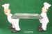 Cook / Waiter figurines with Tray