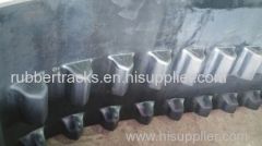 257B rubber track made from natural rubber for sale