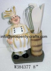 Cook / Waiter figurines with Tool