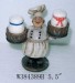 Cook / Waiter figurines with Tool