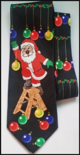 100% polyester/cotton/wool Christmas tie/OEM