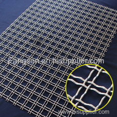 crimped wire mesh for mining sieve