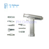 Multifunction Bone Drill One Handpiece with seven Attachments Cannulated Acetabulum reamer Saggital Saw Connectors etc