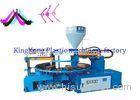 PVC Flip Flop Strap / Shoe Injection Molding Machine Low Noise Single Color